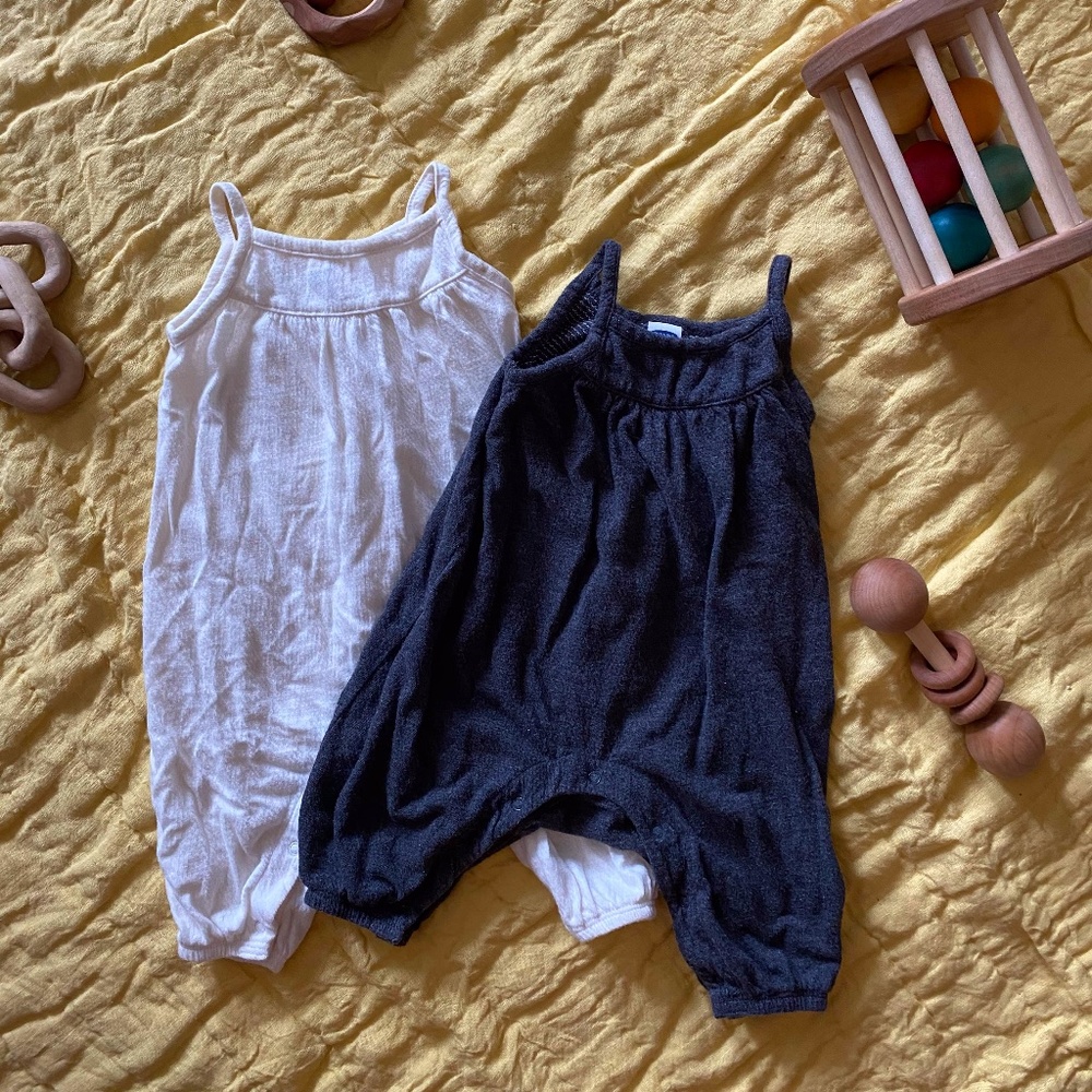 Old Navy gauzey jumpsuits set of 2